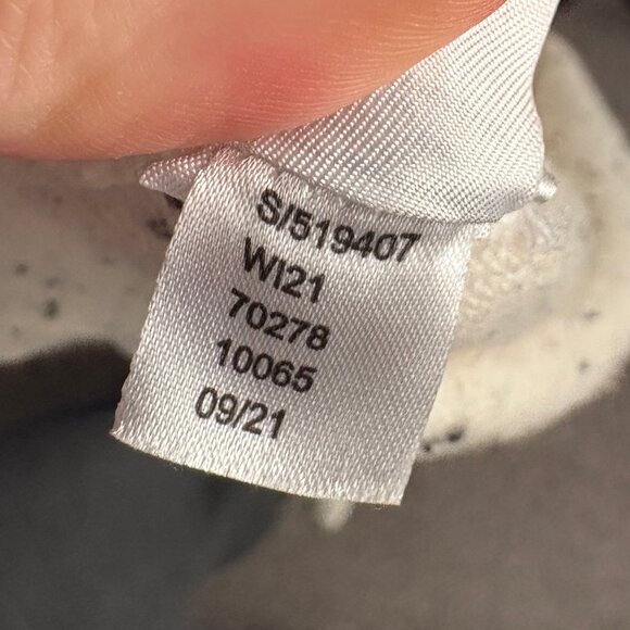 LOFT Women's Size Large Boatneck Long Sweater Ivory Speckle Yarn Knit - Picture 7 of 7